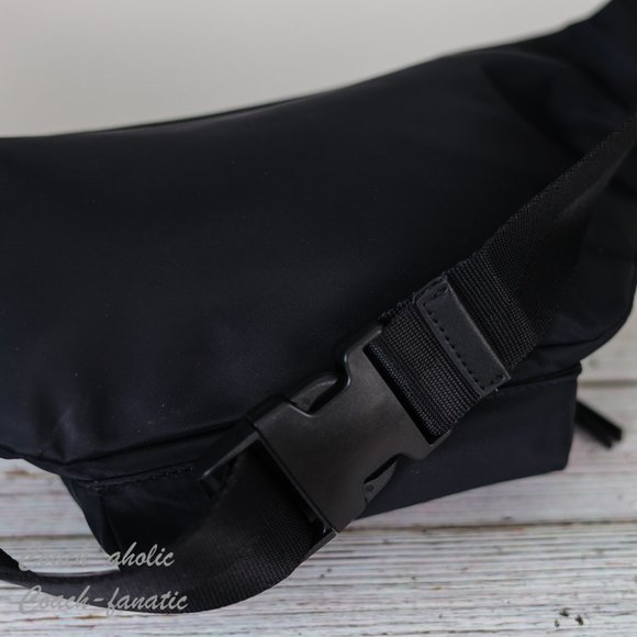 NWT Tory Burch 82508 Nylon Belt Bag Fanny Pack Crossbody in Black - Picture 7 of 9